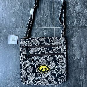 Vera Bradley Triple Zip Hipster bag - Iowa Hawkeyes
